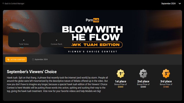 So apparently the theme for the Orange YouTube contest is... "Hawk Tuah"... I gotta prepare myself for