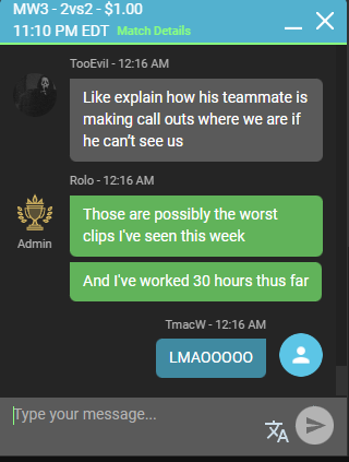 TmacTJM's tweet photo. CMGRolo is on demon time tonight boys 😭 @clinicalca https://t.co/srUJpB9rYO