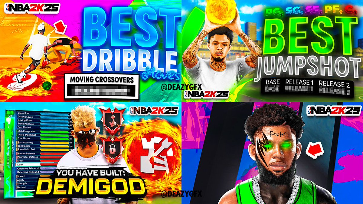 #NBA2K25 THUMBNAILS 👨‍🍳

HMU LETS WORK 🤝