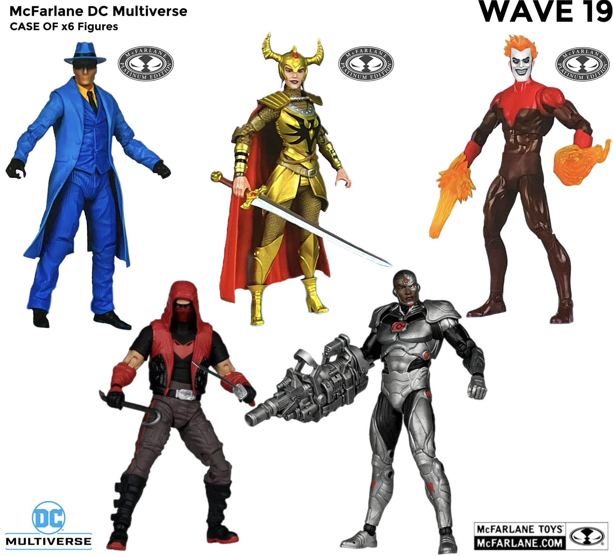 DC Multiverse - 19 モデル Cyborg DC Multiverse Wave 19 DC Rebirth 7-Inch Scale Action