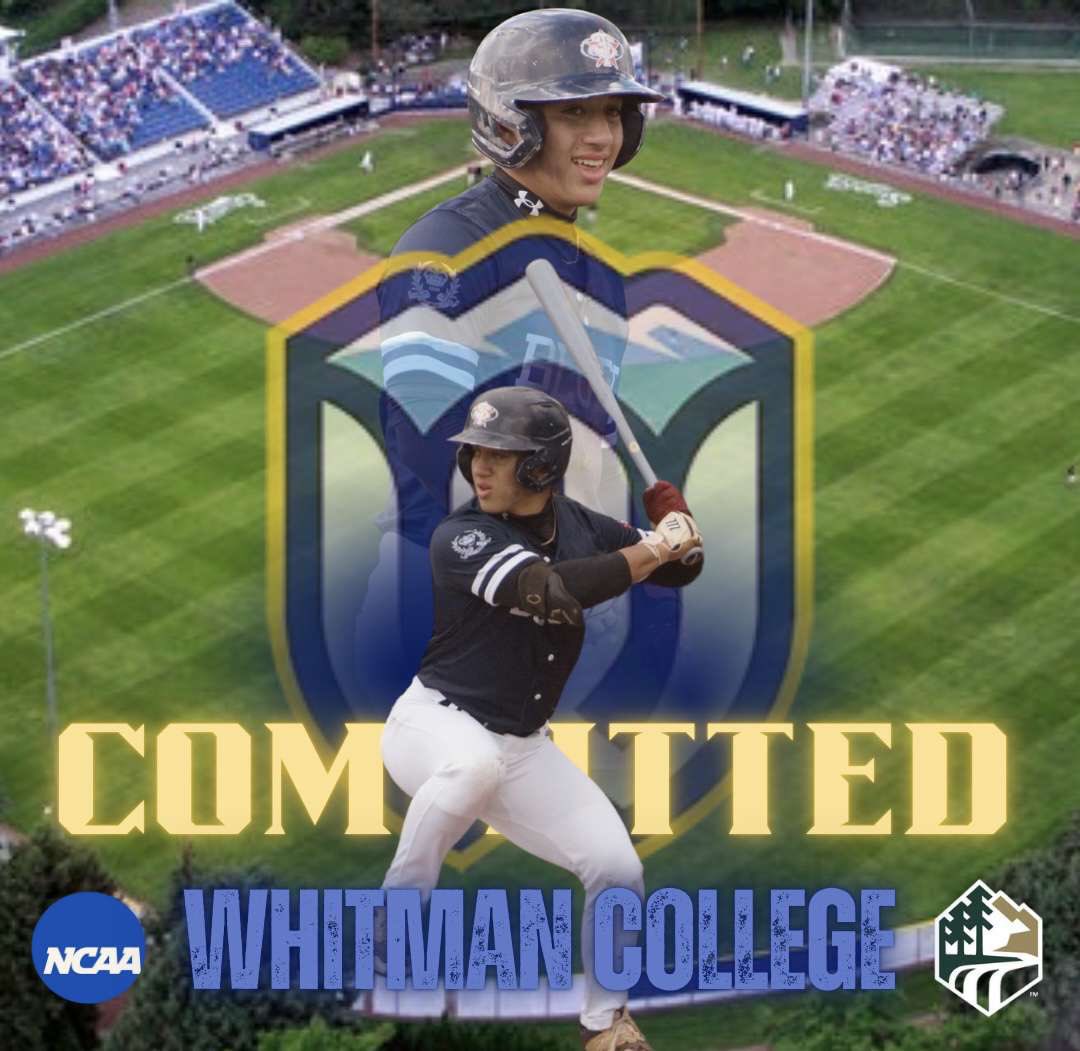 I am excited to announce my commitment to continue my academic and baseball journey at Whitman College. First, I would like to thank God and all he has done for me. I would also like to thank my parents, coaches and friends for their support and encouragement that has allowed me