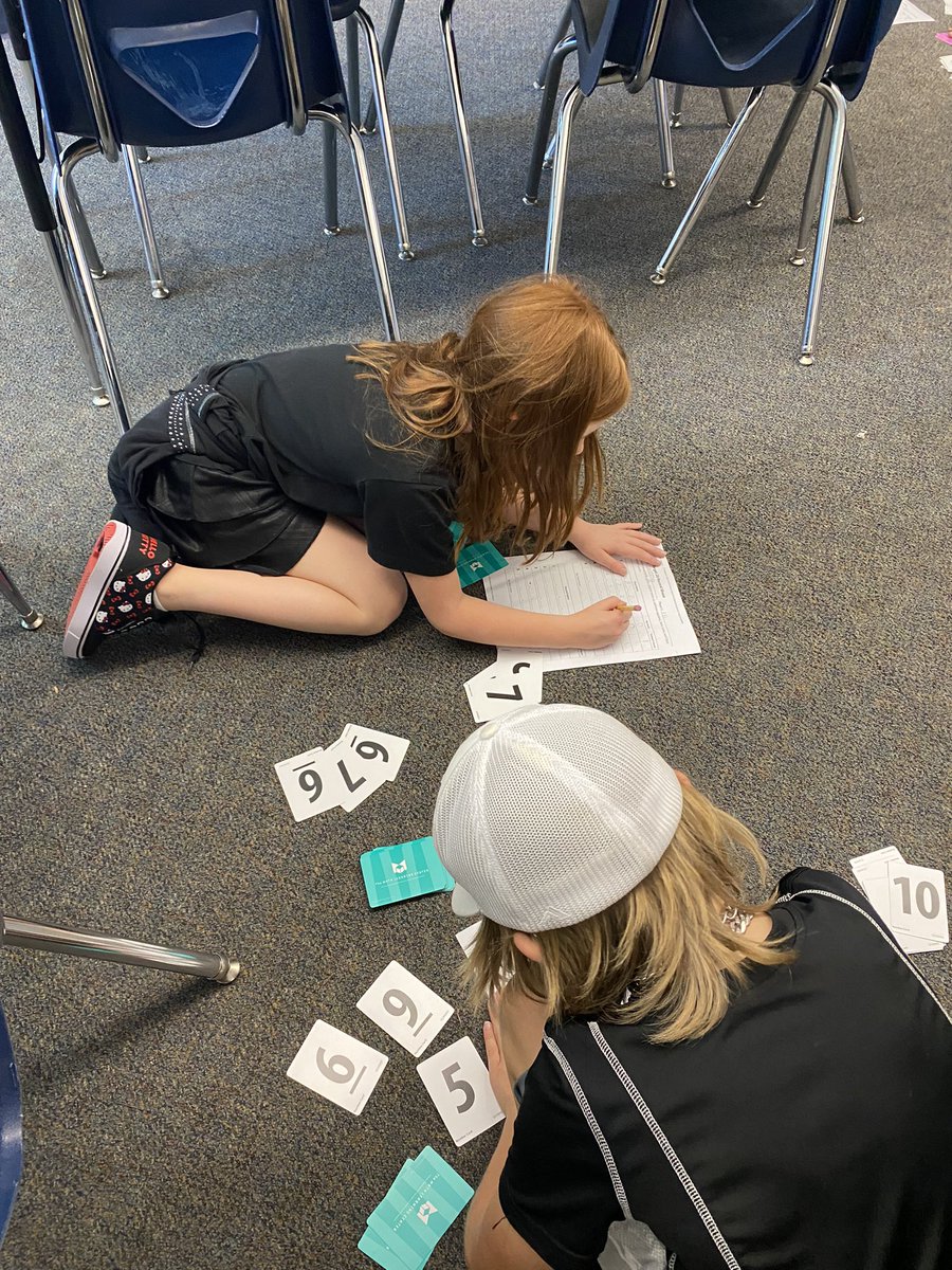 We are using #Bridges in math! Today we learned how to play #target20 Laughter while learning is my favorite kind! #MathJoyCPS #TrustyHuskies #AHL_AVID #WICOR #Collaboration #CPSbest