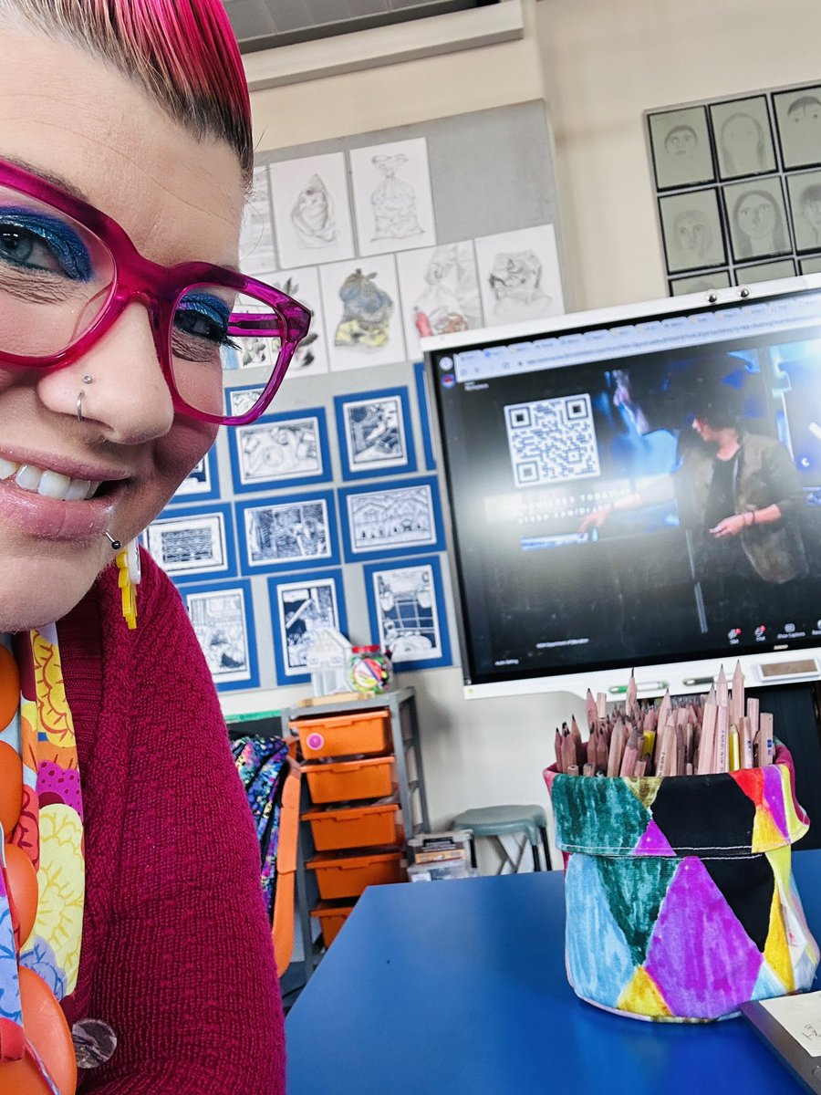 Watching the amazing <a href="/DocJordy/">Dr Jordan Nguyen</a> in my classroom as he presents with the <a href="/NSWEducation/">NSW Dept of Education</a> about AI and STEM. I am so inspired by his way of thinking and the development of each of his projects #stem #innovation #edchat