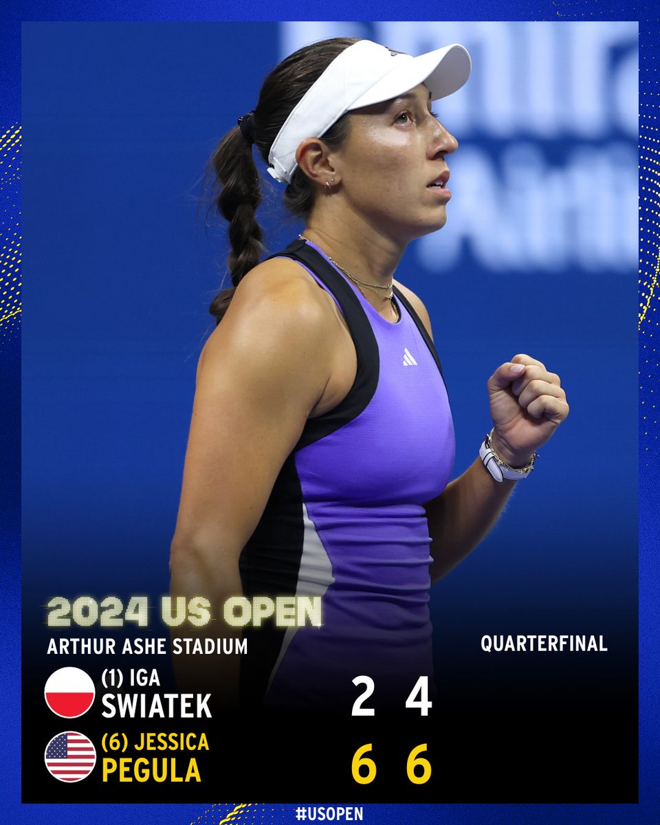 Jessica Pegula's moment!!!