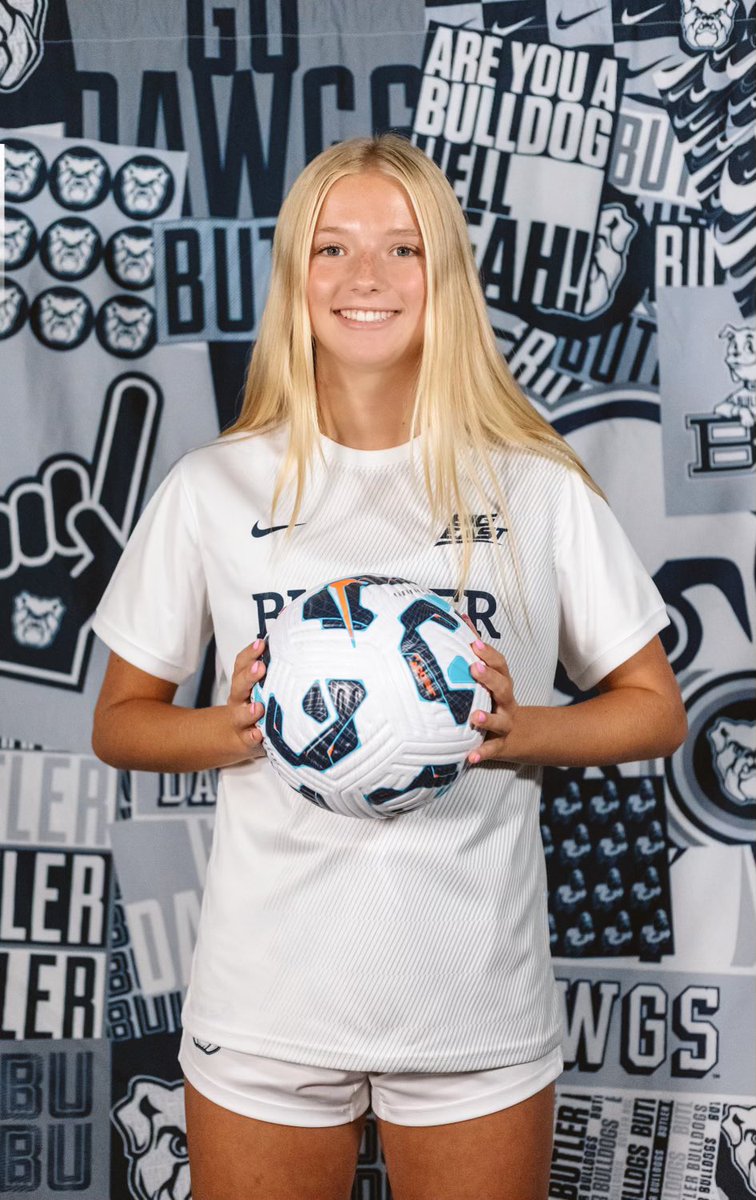 I am SO excited to announce my verbal commitment to continue both my academic and athletic career playing Division 1 soccer at Butler University! I want to give a huge thank you to my parents, coaches, and teammates for supporting me throughout my journey. A special thank you to