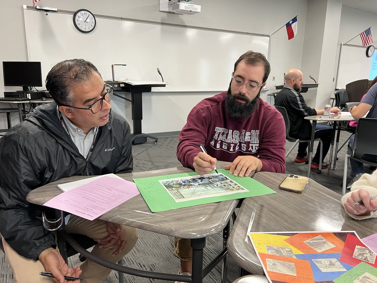 Starting off the training session strong, with 5th grade bridging the gap!! <a href="/CISDSS/">CISD Social Studies</a>