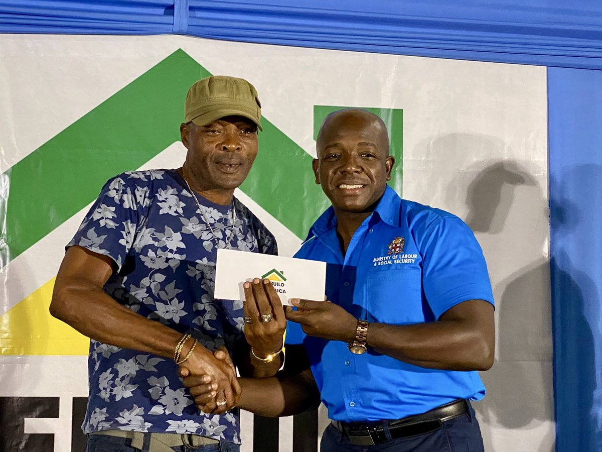 annmarievazja's tweet image. Today I was to sad to miss the RebuildJamaica cheque pres. event in my #Portland (Weather)

This Hurricane #BerylRelief Initiative is put on by #MLSS to present cheques to persons affected by #HurricaneBeryl
70 ppl were presented w cheques. We thx Min Charles &amp;amp; our #GOJ 🇯🇲🙏🏻💛