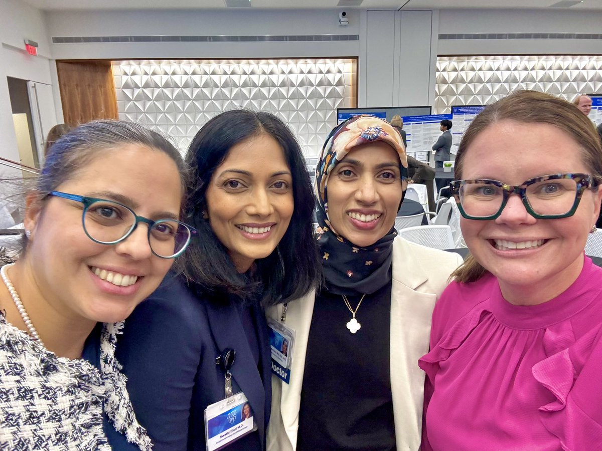 Strong representation by #womeninGI <a href="/floridawomengi/">Florida Women in GI</a> at the #mayoclinic Department of Medicine Research &amp; Innovation day <a href="/MayoClinicFLGIH/">Mayo Clinic Florida Gastroenterology & Hepatology</a> <a href="/MayoClinicGIHep/">Mayo Clinic Gastroenterology & Hepatology</a> with <a href="/JHashashMD/">Jana G Hashash, MD, MSc</a> <a href="/DBadurdeen/">Dilhana Badurdeen</a> <a href="/ibdgijami/">Jami Kinnucan, MD, FACG, AGAF, FCCF</a>