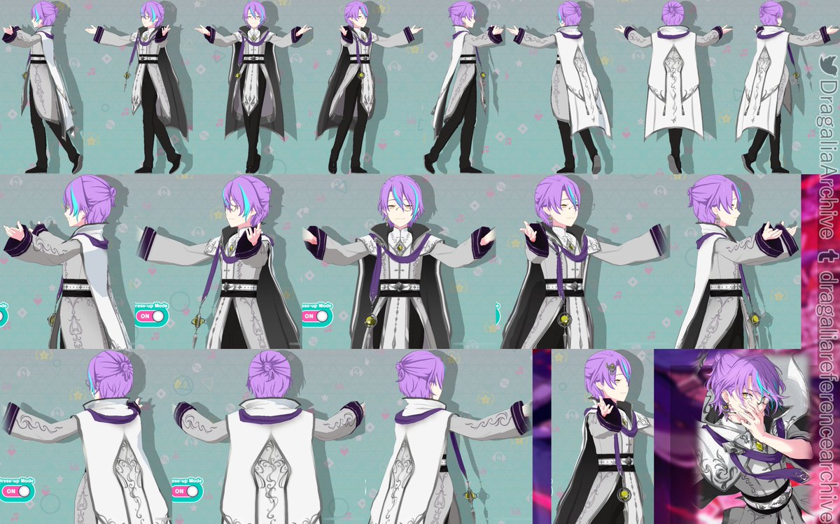 Model references for Mad Sorcerer | A Sudden Trial (Rui Kamishiro