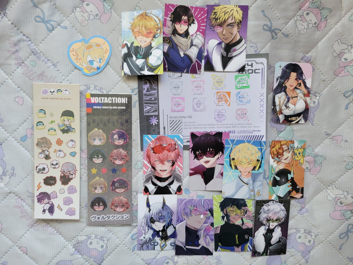 cionkeiasta's tweet photo. I was so happy to see Niji heroes stamp rally bc I love the heroes sm
🥺💖💖

Thank you: @miasowon_ @rubycchi @ohphin_ @niicomode @flamingopunch @kounoha @pandailee @yoowinn_ @BYEBi_ @newcie_ @KatVanKit https://t.co/Gx5irQB0ca