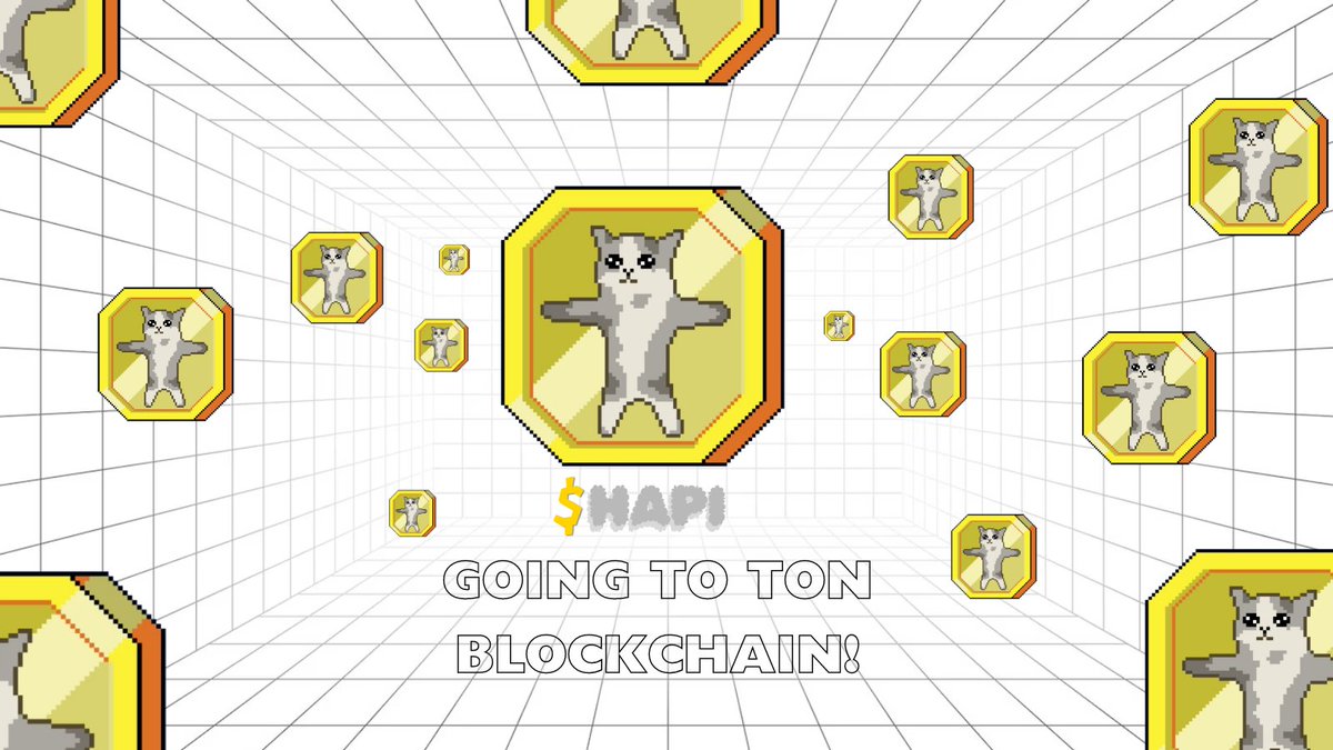 0x_gabgab's tweet image. GM FRENDS! INTRODUCING THE TON CHAIN MEME COIN!
Happy like a cat in the air—when your dreams take flight and you're fighting fear!🚀
This token can be used to visually represent and amplify moments of triumph, excitement, or sheer happiness.
$HAPI
#behapi
#BlumMemepad