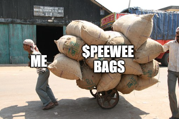 basedpeewee's tweet image. Work smart, stack hard. Thats $PEEWEE mentality!