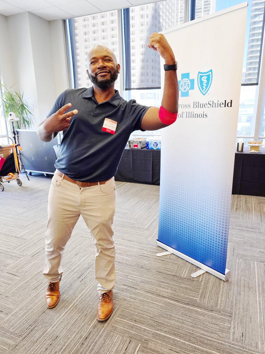 LmarieAsad's tweet image. A special thanks to the 50 donors who gave blood today at the @BCBSIL event in partnership with our African American Business Resource Group and our partners at @RedCrossIL and @SCDAIllinois.
#SupportSickleCell
#HealthEquity
#SickleCellAwarenessMonth