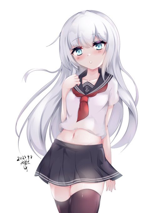 「ひびきだよーかまってよー」#艦これイラスト #響 