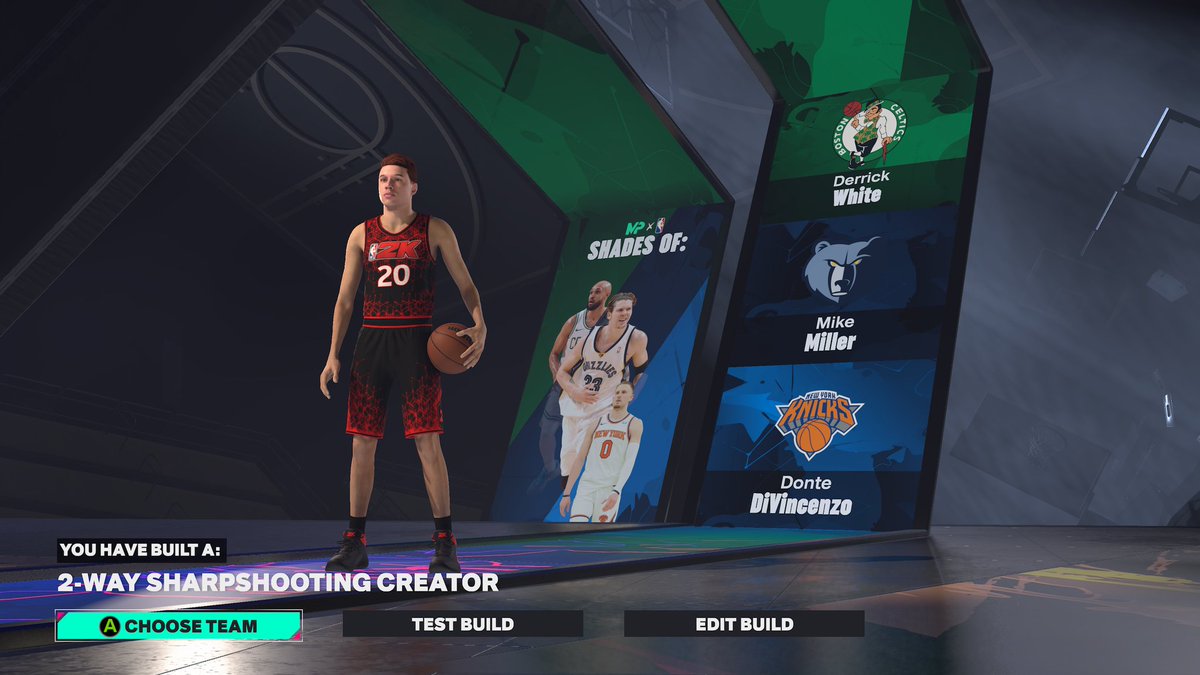 IamDjBoB's tweet image. I'll be using this build in 2v2 &amp;amp; 3v3. #NBA2K25 #2kBuild