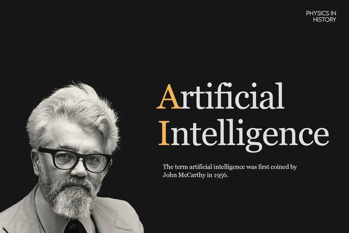 John McCarthy coined the term "artificial intelligence" in 1956 and developed the LISP programming language, which became the standard tool for AI research.