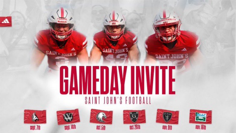 Thank you coach <a href="/SJUFBCoachDumo/">Damien Dumonceaux</a> for the Gameday invite!!