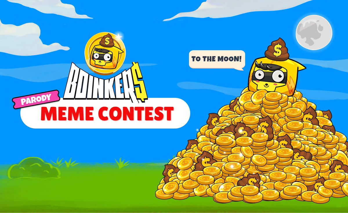BoinkersIO's tweet image. 🚨 𝗠𝗲𝗺𝗲 𝗖𝗼𝗻𝘁𝗲𝘀𝘁 🚨

Alright shitheads… no more shitting around 😬

We’re hosting a big meme contest and we’re giving away a ton of shitcoins + merch 🎁

We want to see the best Boinkers memes of all time!!! 🤡 

To participate 👇

1️⃣ Create your most creative meme
2️⃣…