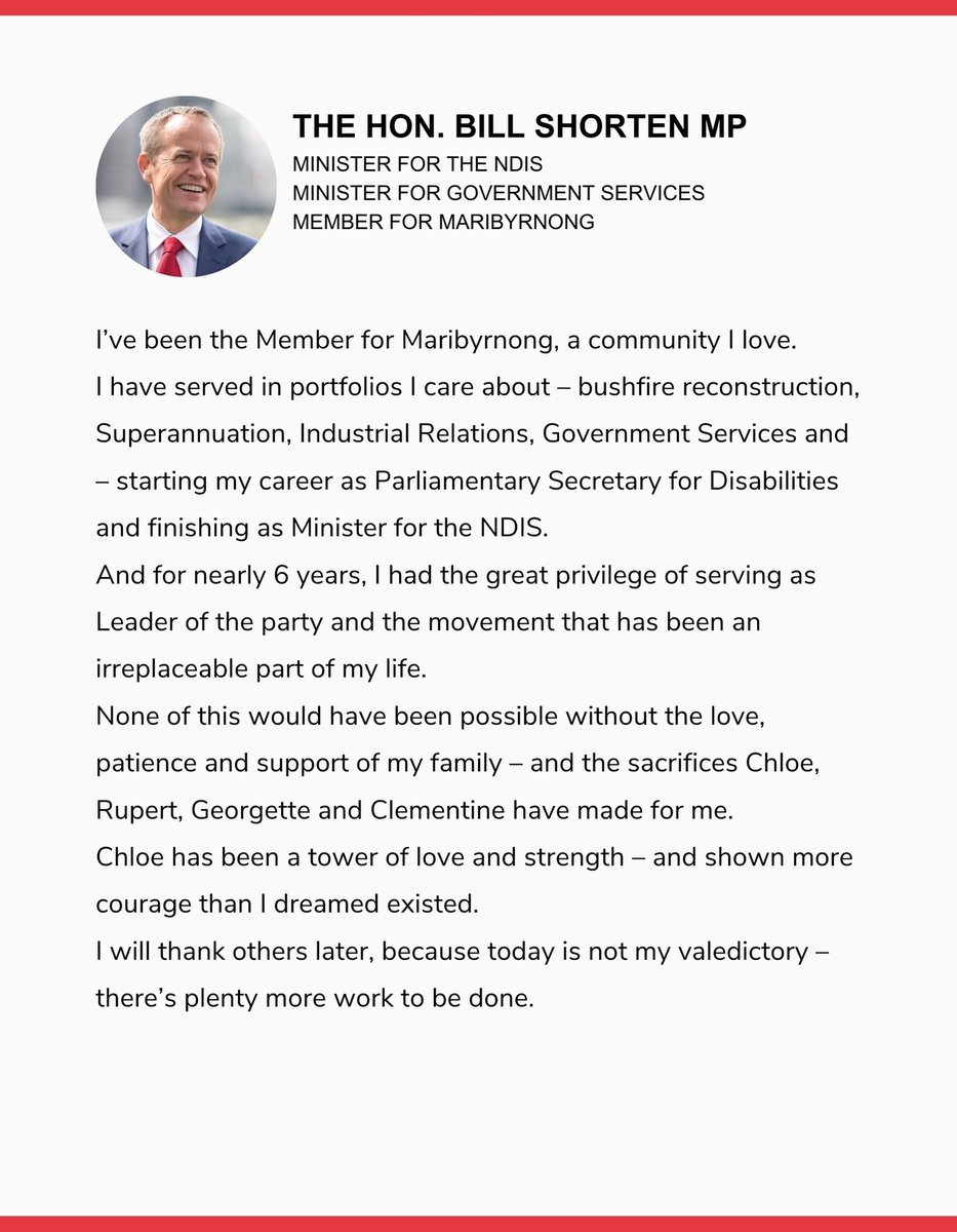 Bill Shorten tweet media