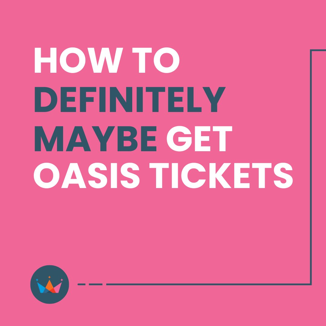QueenTickets's tweet image. When you sign up for the Queen of Tickets mailing list, you'll be the first to hear about massive events like Oasis and get access to tickets. Sign up here: queenoftickets.com

#comeback #maybe #liveforever #manchester #liamgallagher #liam #noelgallagher #oasis