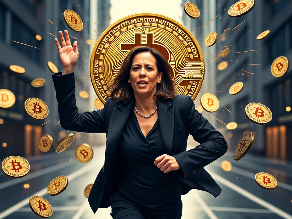 LA𝕏MAN (@theblockvlog) on Twitter photo BREAKING 
kamala harris political campaign now accept #Crypto donations . BREAKING 
kamala harris political campaign now accept #Crypto donations .