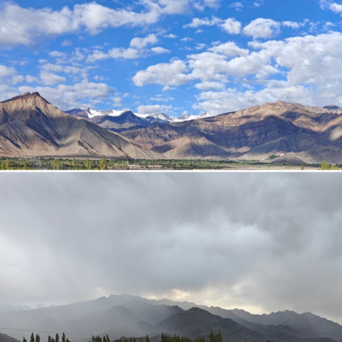 The skies of Ladakh