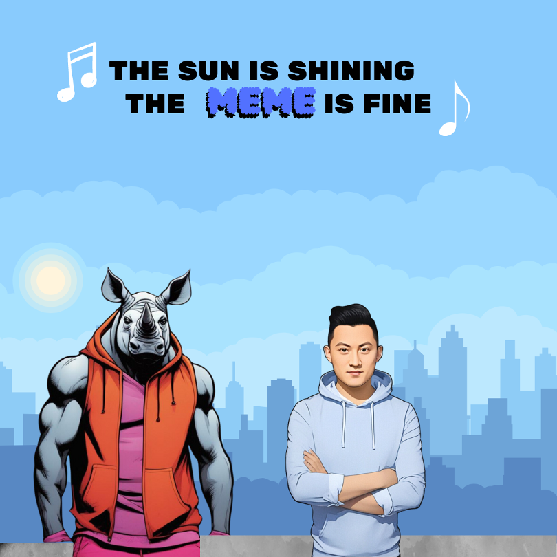 rhoxcoin's tweet photo. The Sun is shining @justlnsuntroln @sunpumpmeme  and the RHOX is rocking 🎵
$trx #TRONARMY https://t.co/XCP169CdGb