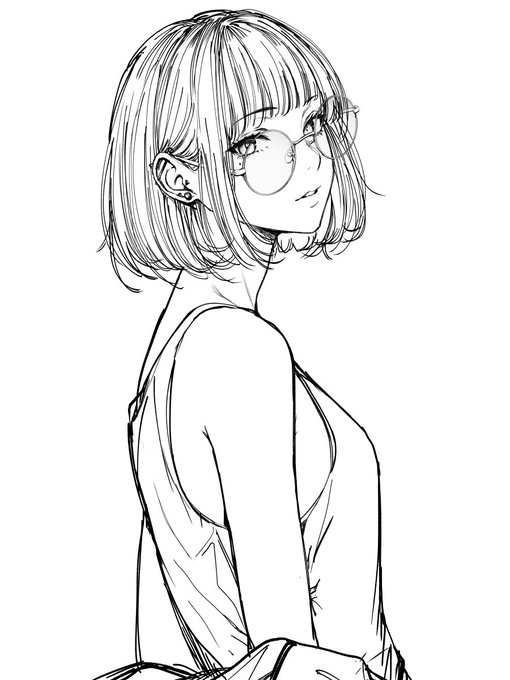 朝練。写真の模写