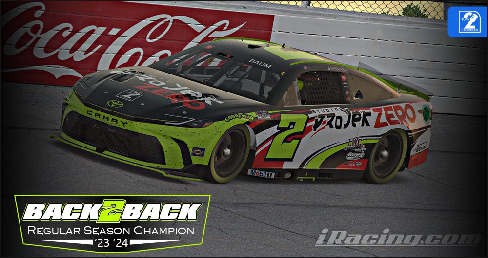 driverNo2's tweet image. We are Back2Back Full Throttle Regular Season Champions. Next up is 10 weeks of playoff races!