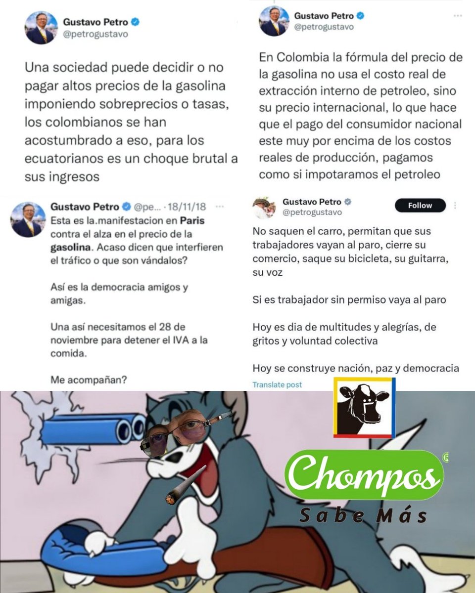 Para sabotear a <a href="/petrogustavo/">Gustavo Petro</a> no se necesita a Pegasus. El solito puede #parocamionero