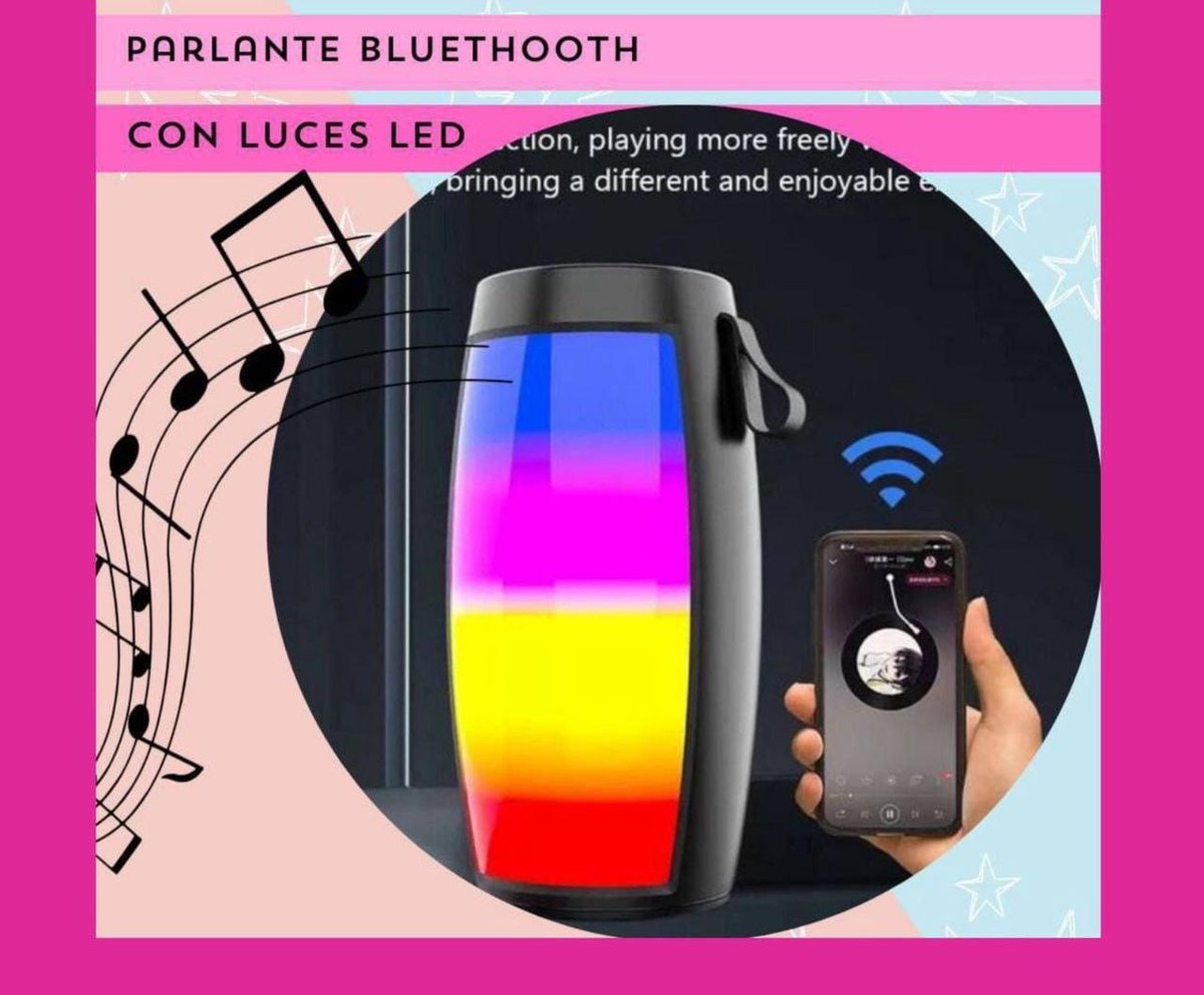 cuorevisible's tweet photo. 💗🥰 Un nuevo modelo de los parlantes favoritos! 🔥🔥
PARLANTE BLUETOOTH 1201 🤩
Un parlante con excelente sonido, que además tiene luces led! 😱😱😱
Conectado con tu teléfono y disfruta de la experiencia auditiva que tiene 🌟🌟🤞🏻
La caja incluye un cable para que puedes cargarlo https://t.co/ut5DQtmwHs