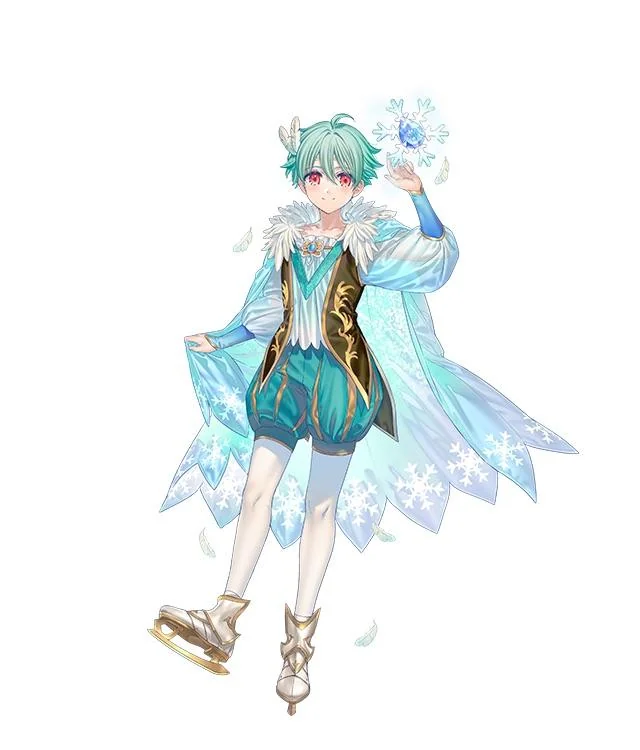 Pheonixmaster1's tweet photo. Full Artwork of Ice Tribe Nils!
The Artist is Kippu @/ticketchan

He is a blue infantry dragon this time like his original version and he is the F2P TT Reward unit!

He likely has a weapon similar to Flora where he gets Guaranteed Follow Up &amp; 50% DR Piercing from it! https://t.co/ZO2FlRsmin