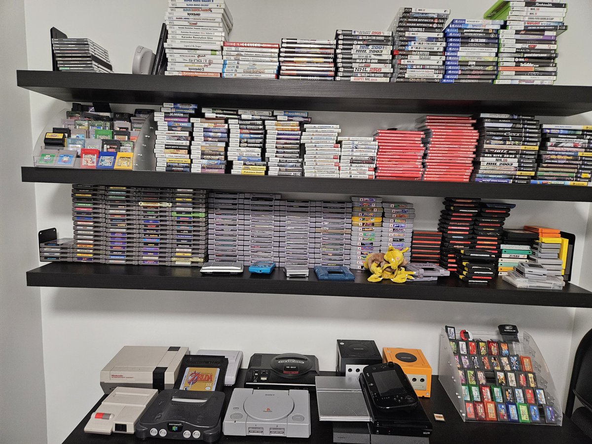 I was lurking in <a href="/JohnstoneYT/">Johnstone @ GO Fest NYC</a>'s stream and heard him ask if anyone collects games. Figured this would be the best time to show off the collection I've amassed over the last 2 decades.
