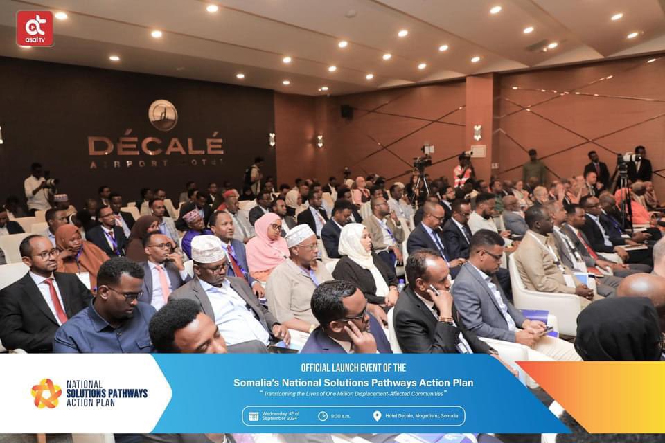 Alhamdulilah. We are extreamly happy to have launched Somalia’s National Solutions Plan aimed at transforming the lives of 1 mi IDPs by removing them from their close to 40 years protracted displacement situation. I thank everyone who took part in its development.