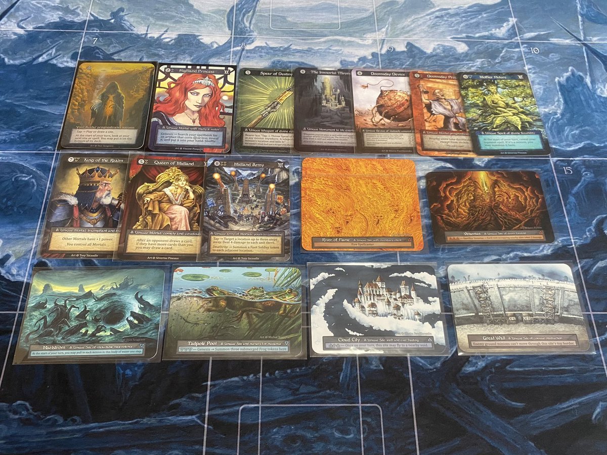 【入荷情報💎】
Sorcery TCGのシングルカードを入荷いたしました✨

Alpha版にしかないAvatarも入荷いたしましたので、ぜひご覧ください😊

通販サイトはこちら💎
→gemtoreca.ocnk.net/product-list/1…
#sorcerytcg