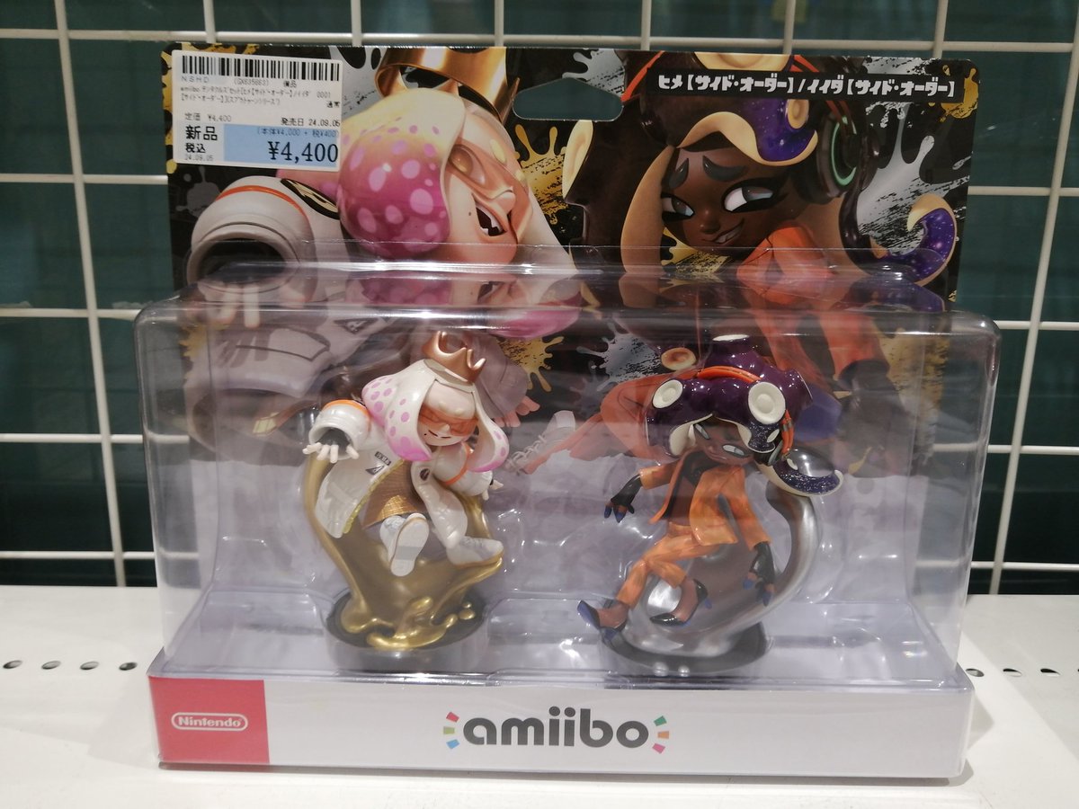 スプラトゥーン amiibo シオカラーズ &テンタクルズ セット スプラ
