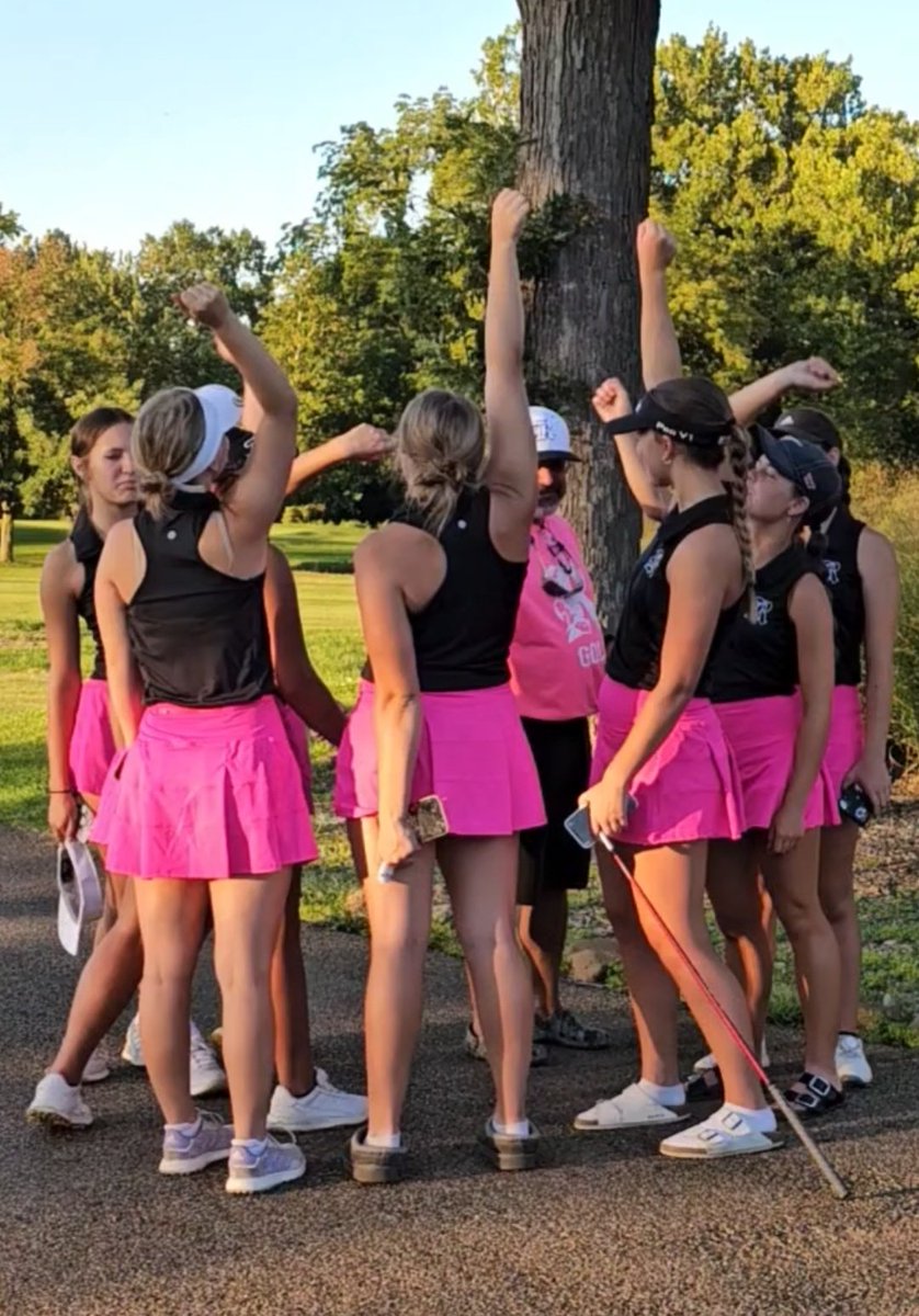 ZebraGolf's tweet photo. A HISTORIC night for the Lady Zebras on a couple fronts:
Olivia Bailey tied the individual 9-hole scoring record with a 33 (-3). Team score (153) ties the low 9-hole school record.
Bailey 33
Thomas 37
Moore 41
Haughs 42
Migonis 51
Winn 56
Widman 61
Chipps 65 https://t.co/Epa6msZ4qJ