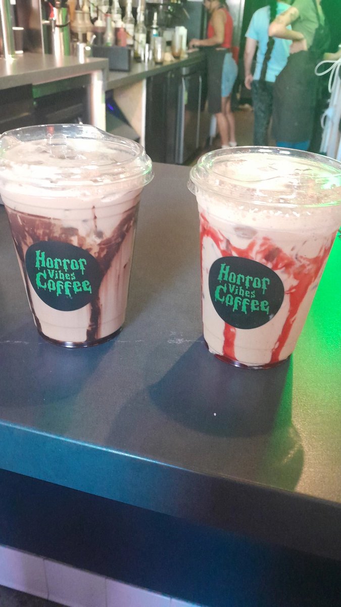 Horror vibes Coffee. 🎃 #horrorvibescoffee