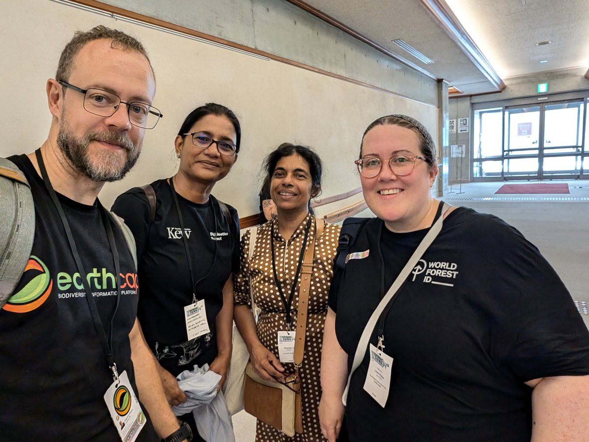Great to share fantastic #tdwg2024 experience with our users @KewScience and <a href="/WorldForestID/">World Forest ID</a>
