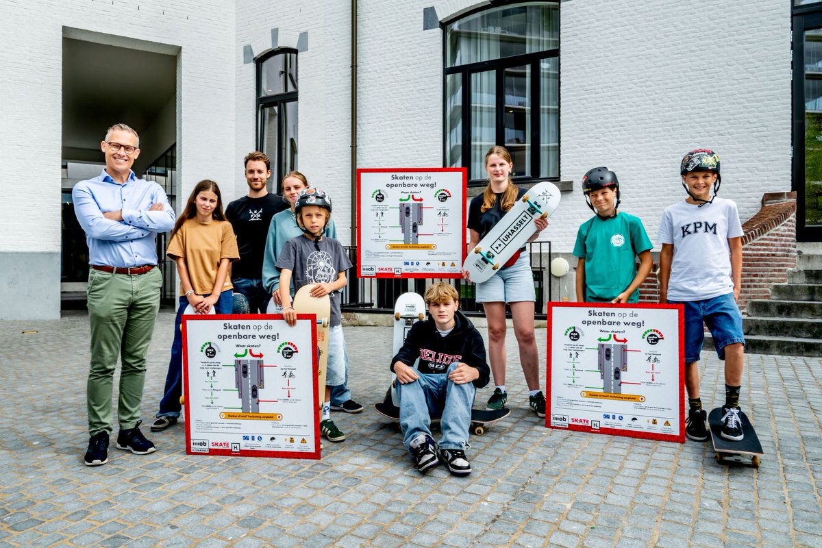 IMOB_UHasselt's tweet image. Verkeersregels voor skaten op de weg zijn complex. Als skater bepaalt je snelheid of je de regels voor voetgangers of voor fietsers volgt. IMOB-@uhasselt, KPM Skate &amp;amp; @SkateVlaanderen lanceren een campagne om skaters &amp;amp; het brede publiek wegwijs te maken. bit.ly/4dPOPUo