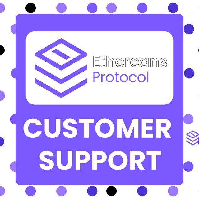 GM community,

remember that our telegram/discord communication channels are temporarily down due to a heavy effort of resources.

The team remains available through support tickets.
t.me/ethereansproto…