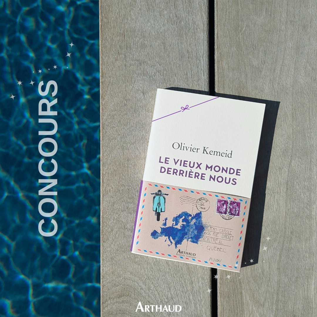 🎁 Concours 🎁
Pour la sortie du livre d'Olivier Kemeid, "Le Vieux monde derrière nous" et sa venue en France en septembre, nous vous proposons de remporter un exemplaire dédicacé !
RT+follow pour tenter votre chance.🍀 Tirage au sort le 20 septembre. 
#vendredilecture
