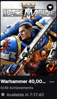 Lucifer_DaBEAST's tweet image. 7 hours and counting! #spacemarines2 

Are you ready?