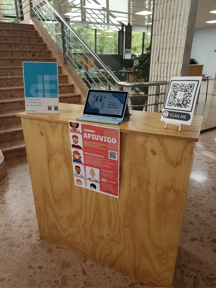 Estamos nas Xornadas de Benvida da <a href="/uvigo/">Universidade de Vigo</a>!!! 

#uvigo