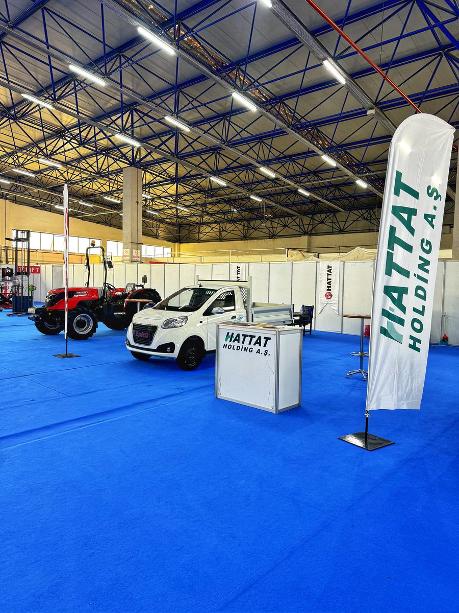 Hema Endüstri A.Ş, Hattat Traktör ve Hattat Regis şirketlerimizle katılım sağladığımız Çerkezköy Endüstriyel Fuarı devam ediyor.