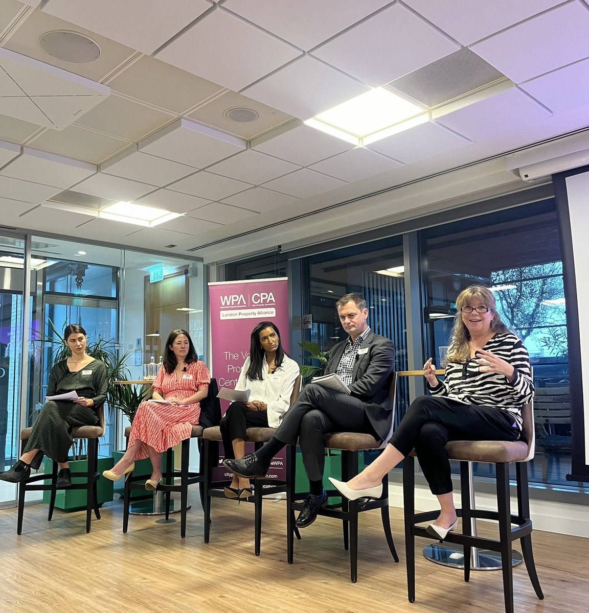 Insightful panel discussion at our #Workplace and #Workspace seminar. Panellists discussed the need for offices to be a magnet not a mandate, and how best to strike the right balance around the return to the office in order to create inclusive work environments