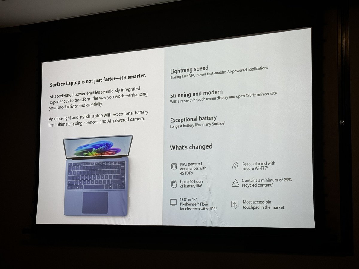 FaizelPatel143's tweet image. The new Surface laptop: #MicrosoftCopilot  #MicrosoftSurface @MicrosoftSA