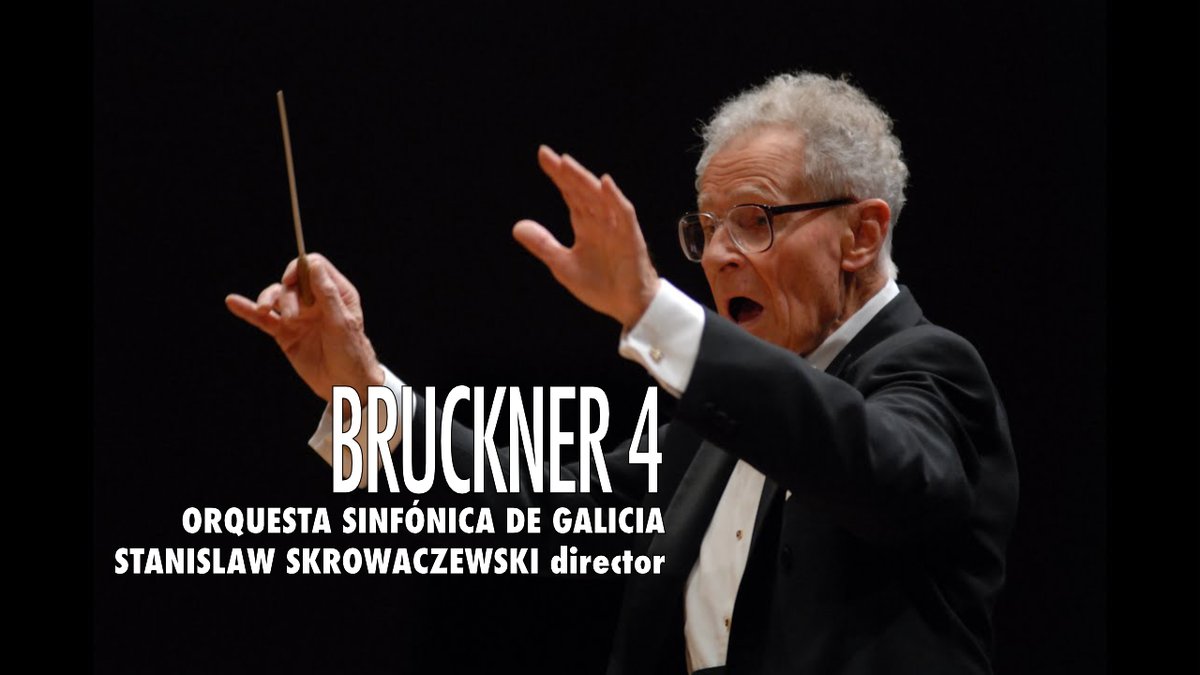 OSGgalicia's tweet photo. Douscentos anos do nacemento de #Bruckner, que veu a este mundo o 4 de setembro de 1824. Se a súa “Sinfonía número 4” foi o seu primeiro gran éxito, celebramos os dez anos desta extraordinaria interpretación e gravación con #Skrowaczewski. https://t.co/SMakqfCEF0 https://t.co/oMECRXAtv7