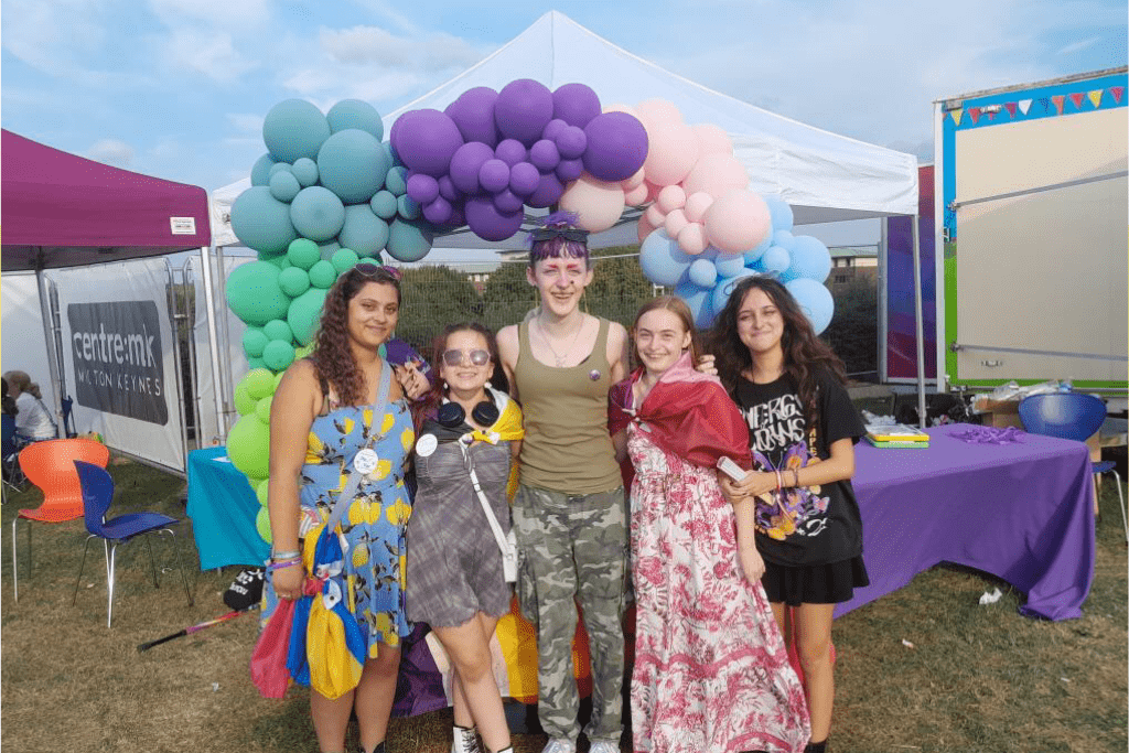 Saturday 14th September is @MK Pride Festival, and we're very excited! Our colleagues and learners will be there again this year, with a stand in the community area - feel free to stop by and say hello, we'd love to see you!

#MKPrideFestival #MKCollegeGroup #FairerFutures